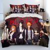 3D Anime Bleach Japan Cartoon Bedding Set Bedroom Soft Modern Bedspreads Comefortable Duvet Cover Quilt Cover And Pillowcase