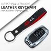 For KIA Sportage Rio Ceed Picanto K5 K9 Sorento Car Suede Keychain Fashion Keyring Metal Alloy Car Badge Key Chain Accessories Rpfkn11