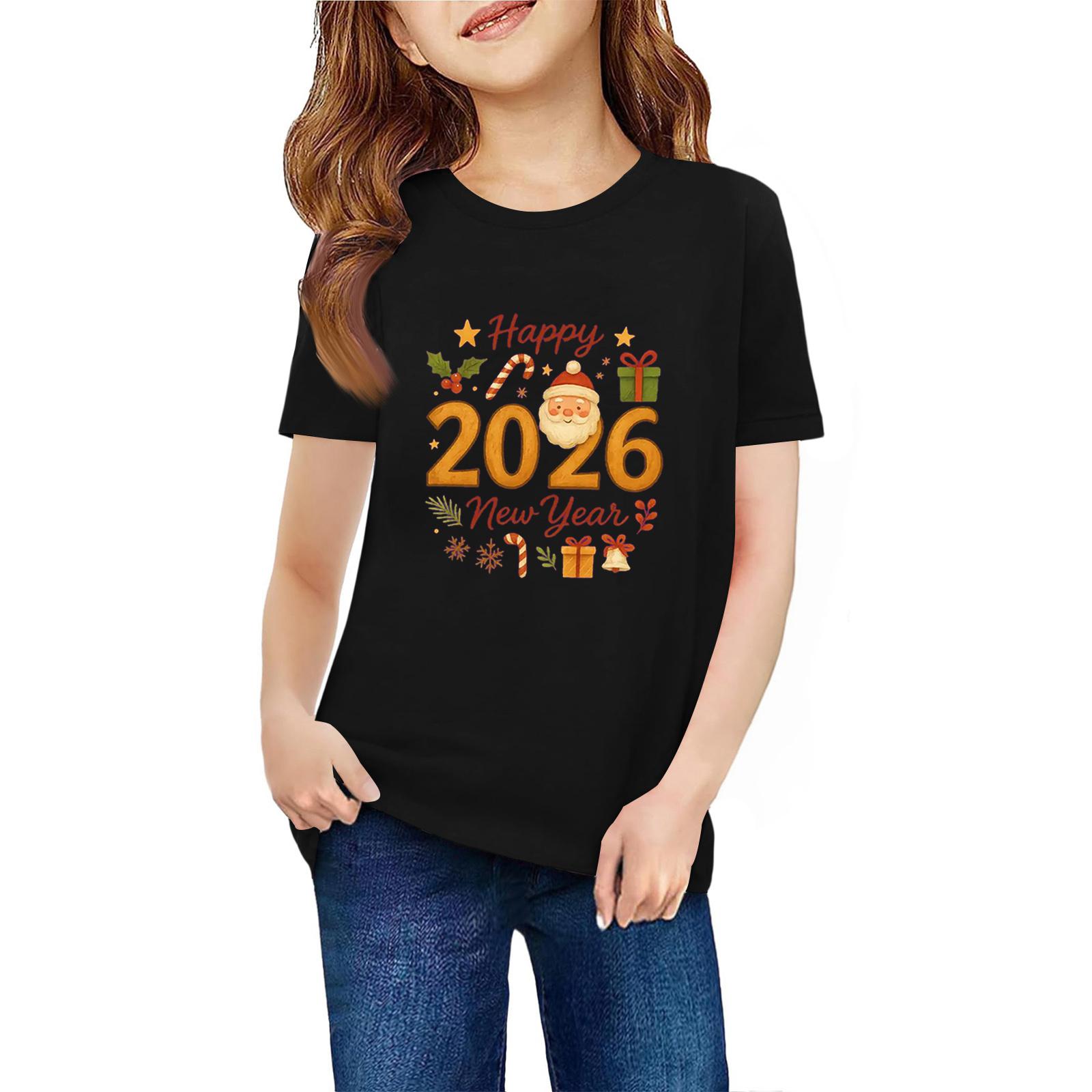 

Children s Short Sleeve Neck T-Shirt Animal Print Daily Casual Top 160 чорний