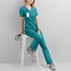 Women's and Men's Short Sleeve Scrub Suit for Dental, ICU, and Salon Professionals
