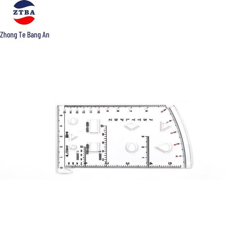 Zhongte Bangan Artillery Commander s Mapping Ruler Set