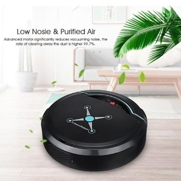 Automatický robotický vysavač Chytrý zametací robot Čistič podlahové špíny prachu vlasů