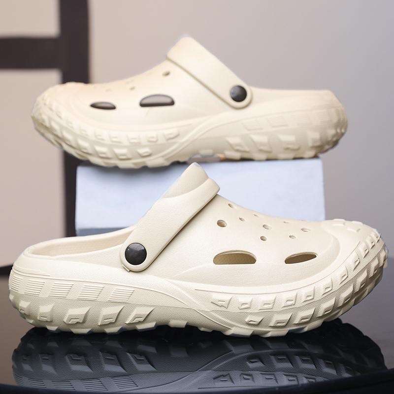 Fashion Summer Men Slippers Comfortable Platform Outdoor Sandals 2025 Beach Slippers Flip Flops Male Indoor Home Slides Bathroom Shoes