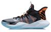Li Ning Storm 2021 Basketball Shoes Men's Mid Top Black/White/Orange ABFR007-2
