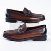 Fashion New 2025 Summer Men Genuine Leather Formal Business Loafers Slip On Retro Breathable Men Leather Moccasins Shoes