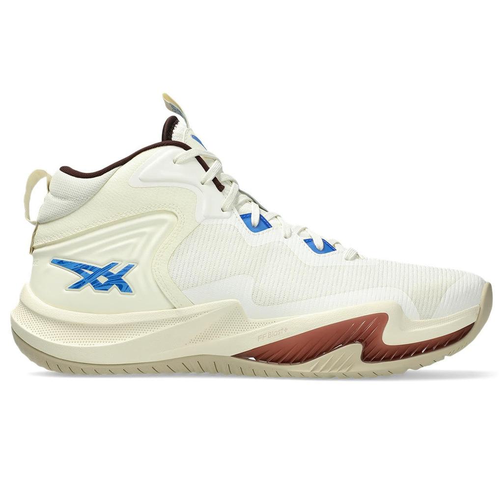 Asics NOVA SURGE 3 Basketball Size 750 2E Shoes, 1061A048, Men's, (Ivory/Blue Coast), 29.0 Cm,