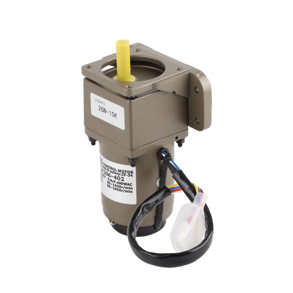 Jednofazowe asynchroniczne przyspieszenie silnika przekładni asynchronicznej AC 220V 6W z regulacją prędkości (15K)