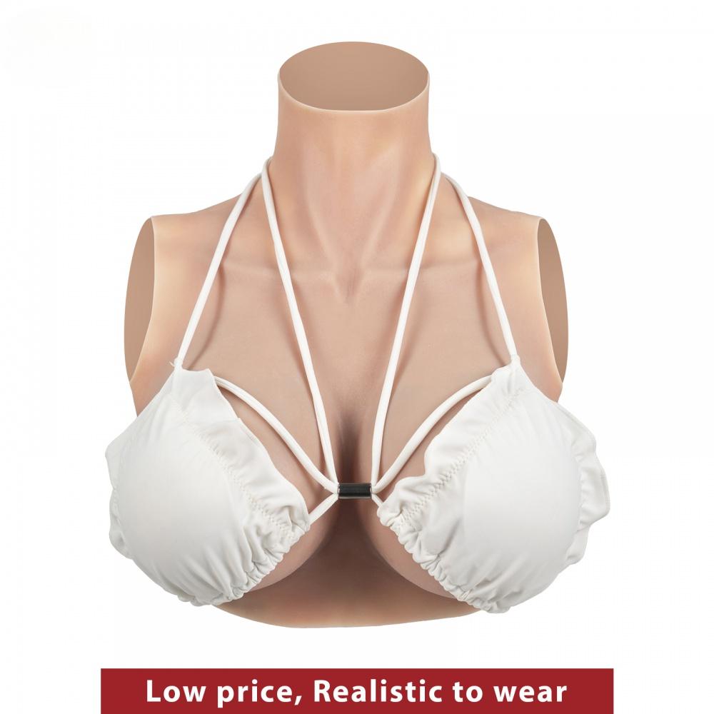 Brustform Silikon Fake Boob für Männer Gay Sissy Crossdresser ABCDEGH Cup Fake Silicon Chest Cosplay für Crossdresser