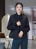 Stylish Stand Collar Women's Short Trench Coat - Age-Reducing, Loose Fit for Spring & Autumn 2026