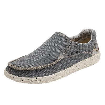 Men Slip On Canvas Shoes Hombre Autumn Loafers Casual Mocassin Homme Breathable Comfortable
