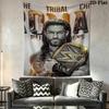 Rockstar Energy Wall Tapestry Aesthetic Wall Hanging Printed Fabric Blanket Decorative Tapestries for Bedroom Living Room Home Decor