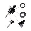 Guitar Strap Buttons Pins 1/2PCS 3 Color For Choose Premium Guitar Strap Locks Metal Security Strap Buttons Metal End Pins