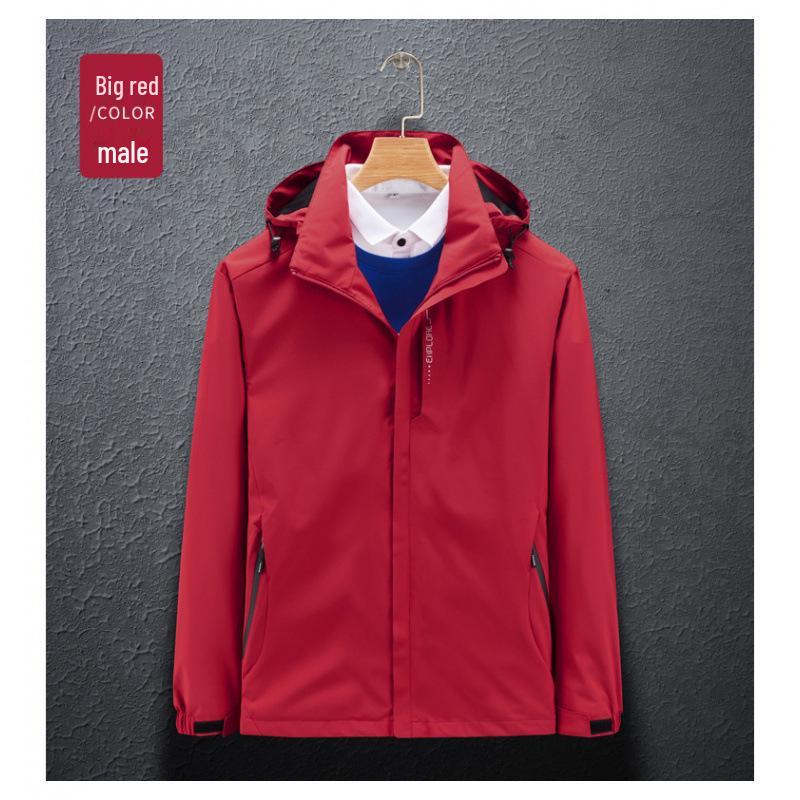 Men's and Women's Waterproof Climbing Jacket - Spring/Autumn Outdoor Wear