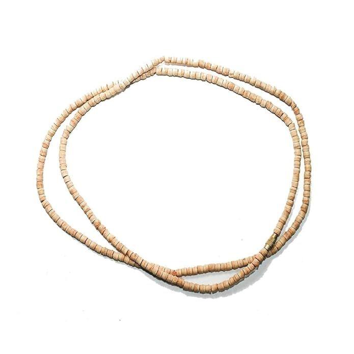 Original Small Beads Tulsi Kanthi Mala for Men and Women, Natural Tulasi Wood Necklace, Holy Basil Beads Spiritual Necklace