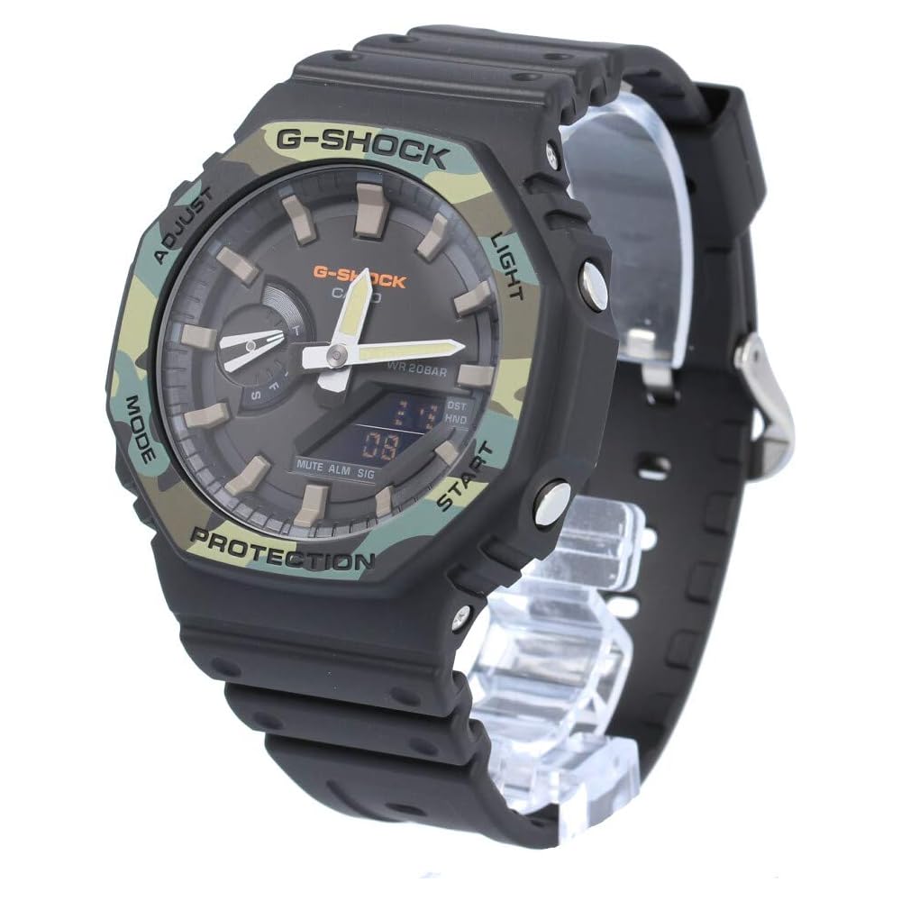 Casio G-Shock GA-2100SU-1A Men s Watch Black Resin Case Water Resistant Digital Timepiece