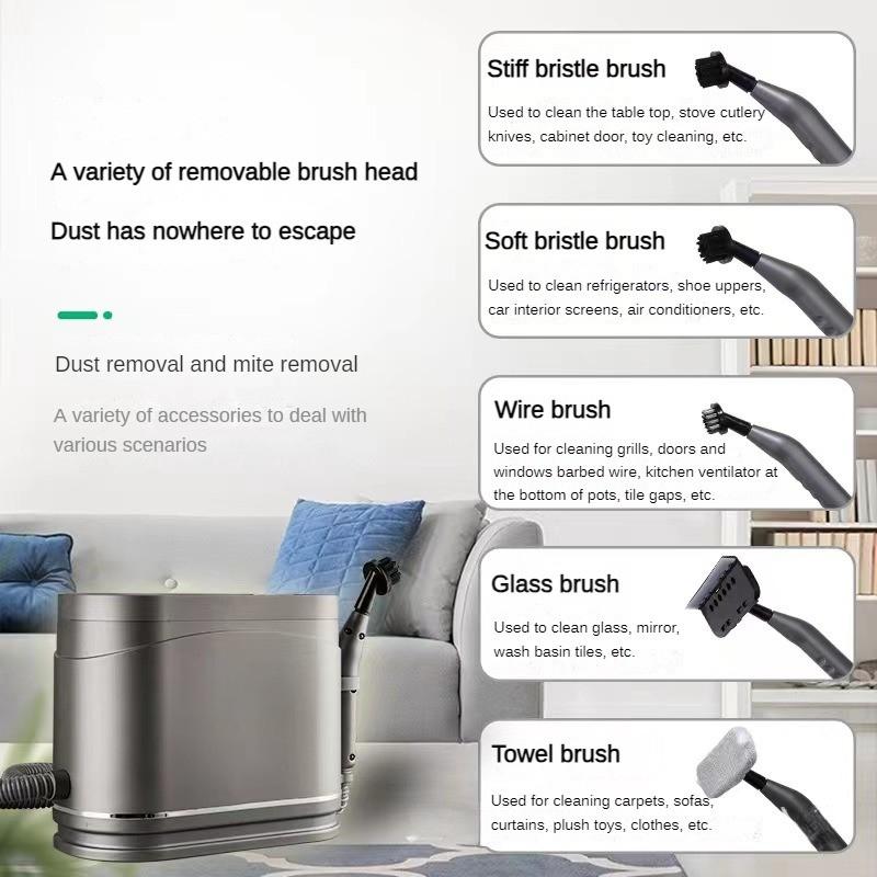 1500W High Temperature Steam Cleaner Multifunctional Kitchen Oil Stain Cleaning Equipment Household Fabric Cleaning Machine