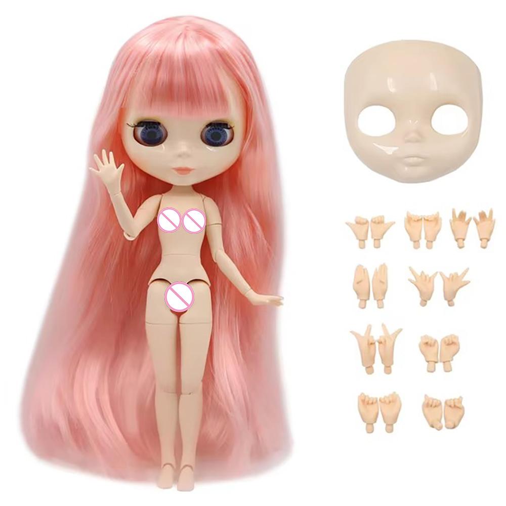 ICY DBS panenka Blyth Bílá pleť Lesklá tvář Matná tvář Kloubové tělo se sadou rukou A&B 1/6 bjd vhodné pro DIY make-up Speciální cena