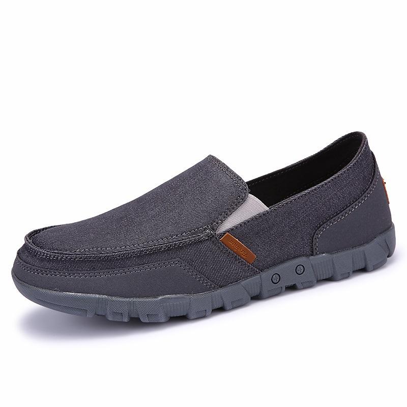 Elegant Men's Casual Canvas Shoes With Breathable And Comfortable Design