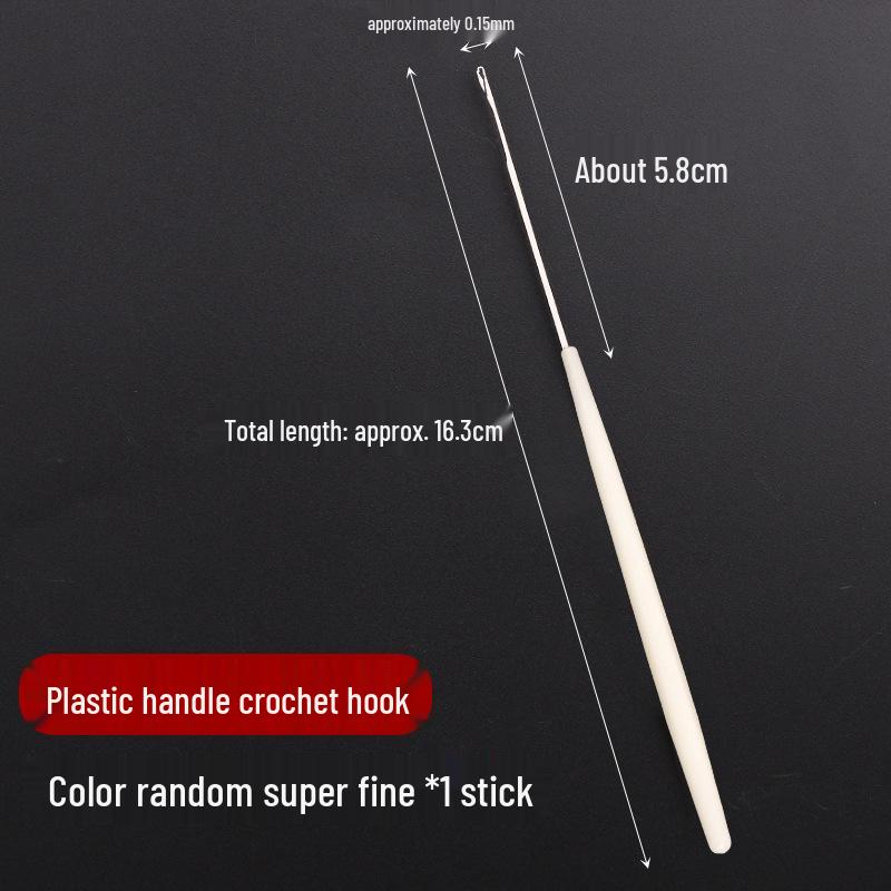 Ultra-fine Crochet Hook for Wig and Sweater Repair