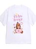 Korean Alphabet Hangul 2026 New TShirt Casual Y2k Top Daily Wear Blouse Summer Korean Language Learning Apparel Vintage Tops