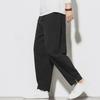 Men's Loose Fit Linen Pants: Chinese-Style Summer Harem Trousers