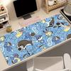 Natural Rubber Mouse Pad Pokemon Squirtle Anime Gaming Accessories XXL Carpet Gamer PC Computer Keyboard Pad Desk Mat Mausepad