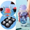 3D Rose Ice Cube Tray Silicone Ice Molds Diamond Silicon Mould 6 Grid Reusable for Cocktails Whiskey Party Supplies Ice Maker