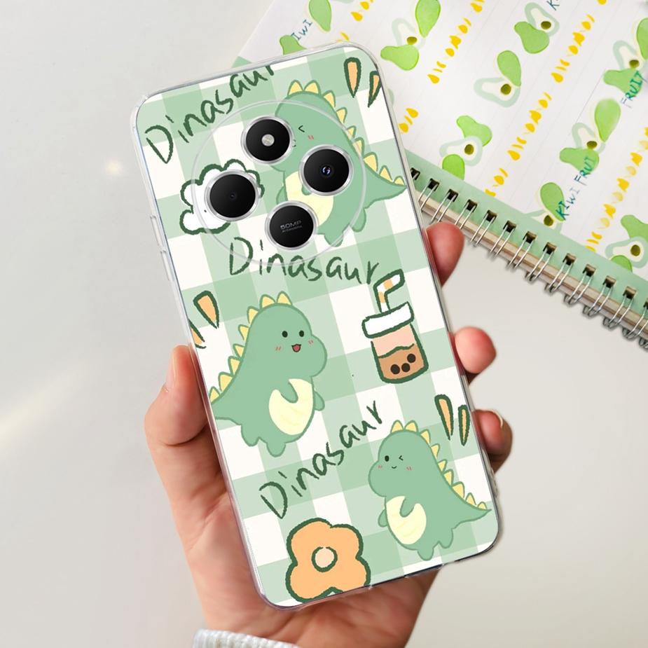 For Xiaomi Redmi 14C Case Poco C75 Cute Cat Cartoon Cover Soft Silicone Phone Case For Xiaomi Poco C75 Redmi 14C 14R Fundas Capa
