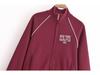 TAOP&ZA Women's Letter Print Velvet Sweatshirt Set - Early Spring Collection