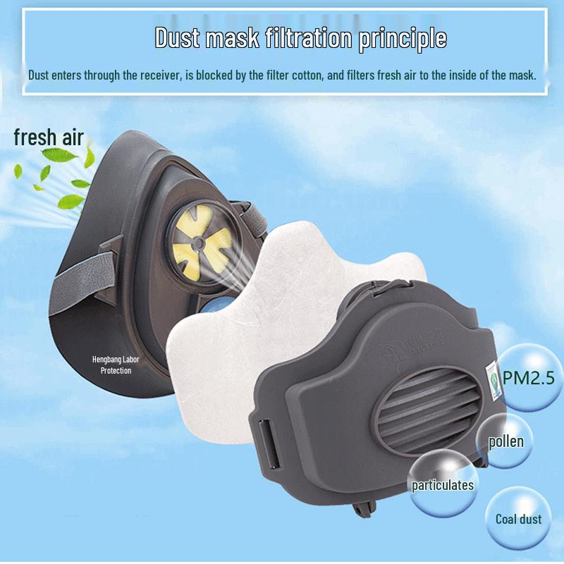 Jinxiu Yuexing 3600 Dustproof Mask for Industrial Dust, Grinding, Polishing, Cement, Coal Mine, and Cleaning Protection