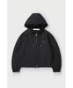 Irowomen Sec Nylon Hooded Zip-Up Jumper Iluaa26711Bkx