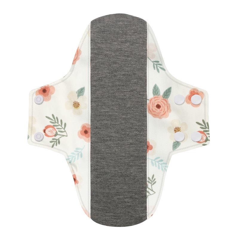 28CM Antibacterial Washable Graphene Cotton Sanitary Napkins & Leak-Proof Panty Liners