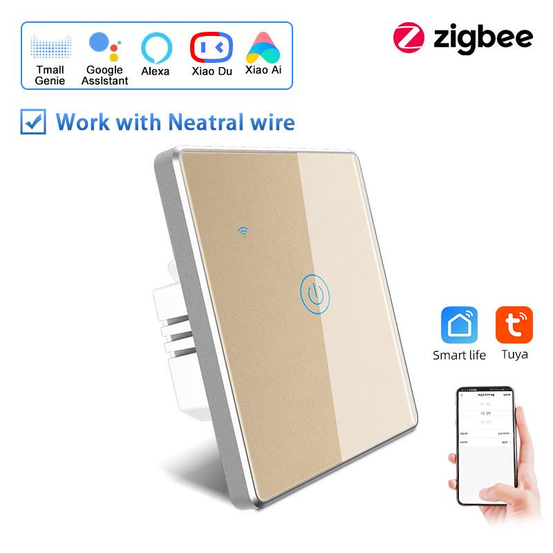 Graffiti Smart Zigbee Touch Switch with Alexa Voice Control