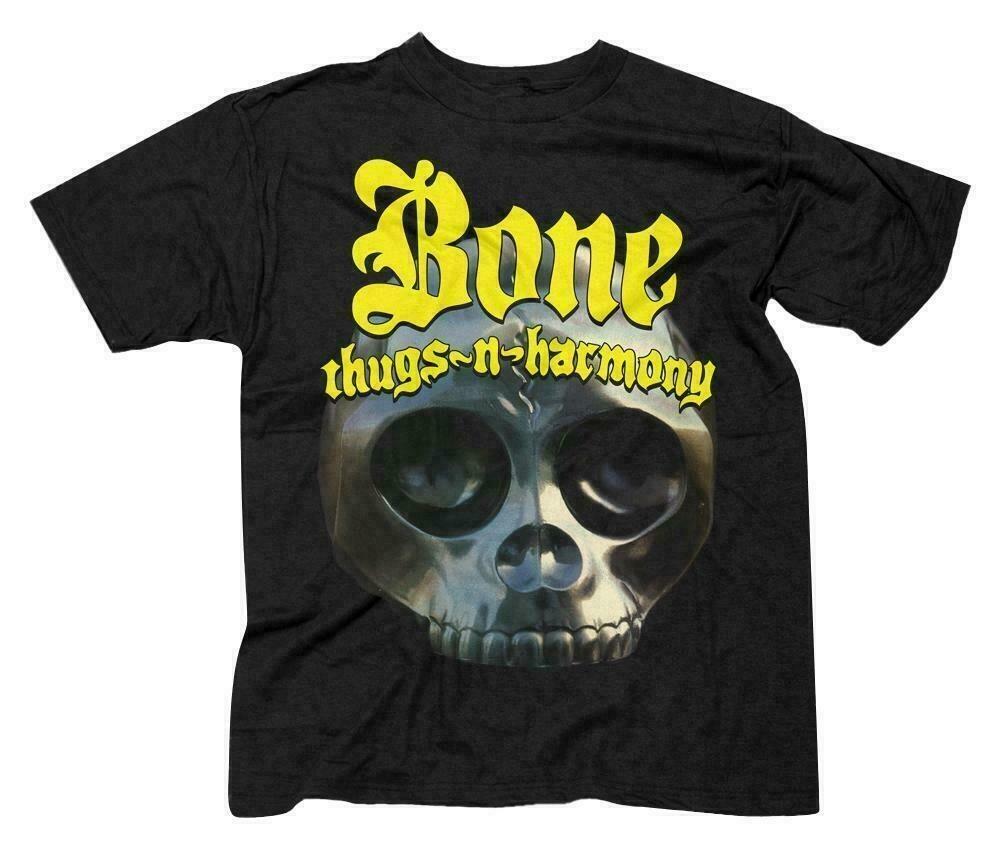 Винтажная хлопковая футболка Bone Thugs N Harmony Черная S-4XL Унисекс UR197 Унисекс футболка XL