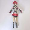 Anime Kasane Teto Cosplay Doll Plush Stuffed Dolls Cute Figure Room Decoration Abstract Wire Skeleton Accessories Unisex Gifts