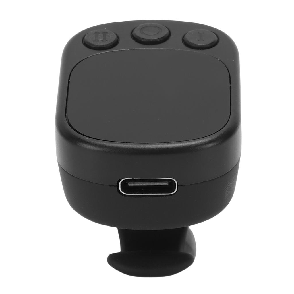 Fernbedienungsring mit Touchpad Bluetooth 5.4 Scrollring Kabelloser Seitenumblätzer Kamera-Fernbedienung für Telefon Tablet