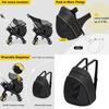 Portable 2 In 1 Strollers Hanging Bag Mom Backpack for Foofoo Oxford Organiser Travel Case