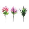 Simulated Flowers Lifelike Decorative Fake Flowers Romantic Vibrant Artificial Floral Bouquet for Fe