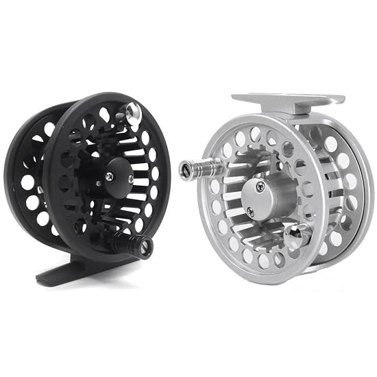 Umineko Fly Fishing Reel for Beginners, Managed Fishing Areas, Rainbow Trout, Trout, Sea Bass, Bass,