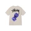 Stussy T-shirt con stampa logo dadi 1904765