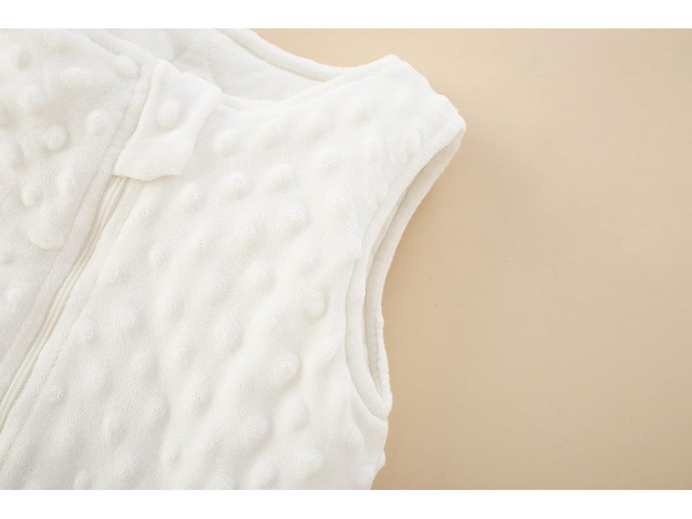 Sac de dormit gros din catifea fara maneci pentru toamna/iarna