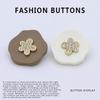 10Pcs Coat Buttons High-End Exquisite Premium Cashmere Sweater Decorative Buttons High-End Top Jacket Buttons