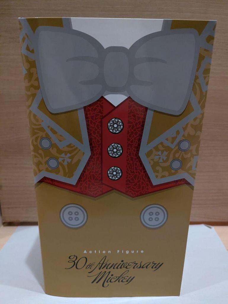 [USED] Disney 30th Anniversary Mickey Mouse Medicom Toy Action Figure with Certificate