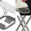 KADAX Ironing Board 110x30cm Foldable With Iron Holder Small Solid