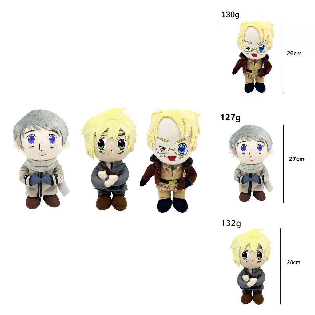 Axis Powers Hetalia Plush Toy With Pp Cotton Filling For Fans Collectors