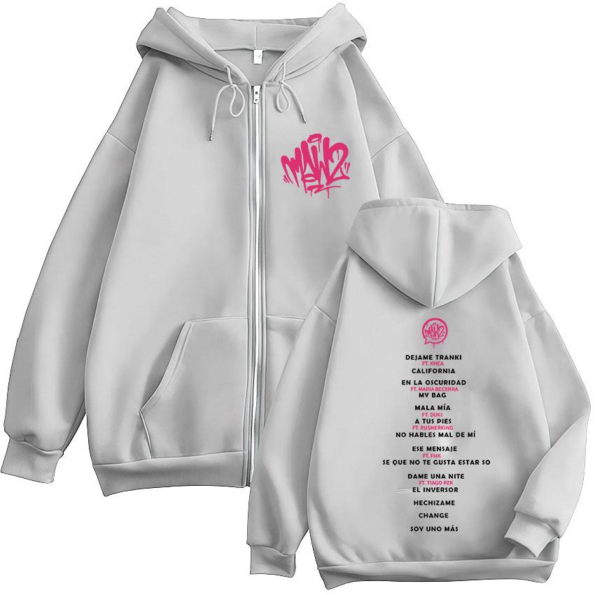 

Rapper Lit Killah Tour Album Zip Up Hoodies Mens Loose Casual Oversized Sweatshirt Hip Hop Gothic Long Sleeve Jacket Hoodie 2XL