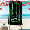 Penrith Panthers Print Beach Towel, Large Soft Quick Dry Towel for Beach Camping Swimming