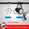 LED Clip-on Super Bright Spotlight for Weddings & Exhibitions – Plug-in, No Wiring Required, Perfect for Display Boards & Market Stalls