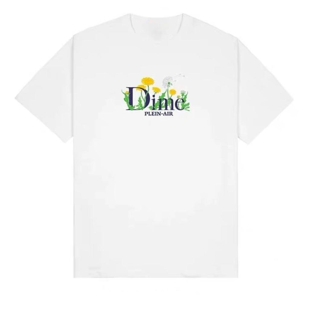 Trendy American New Letter-printed Short-sleeved Pure Cotton Summer Round-neck T-shirt of The Same Style in Europe America