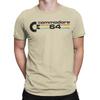 Pánské tričko Commodore 64 Retro Logo Vtipné 100% Bavlna Tričko Krátký Rukáv Tričko Kulatý Výstřih Oblečení 4XL 5XL - Pánské Sum...